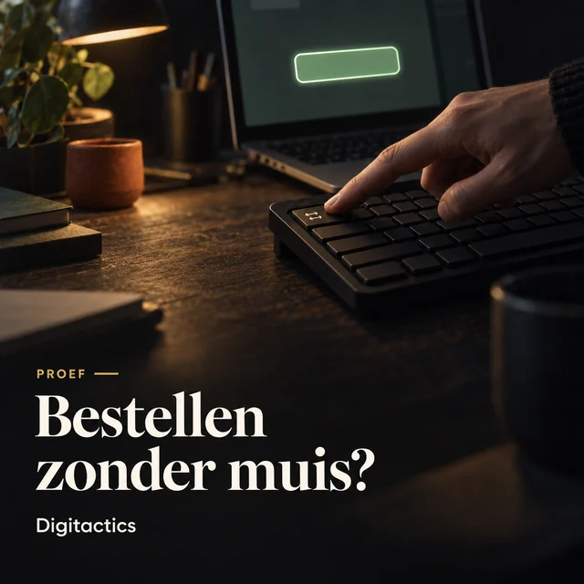 Omslagbeeld bij het artikel Kan iemand zonder muis bij jou bestellen?