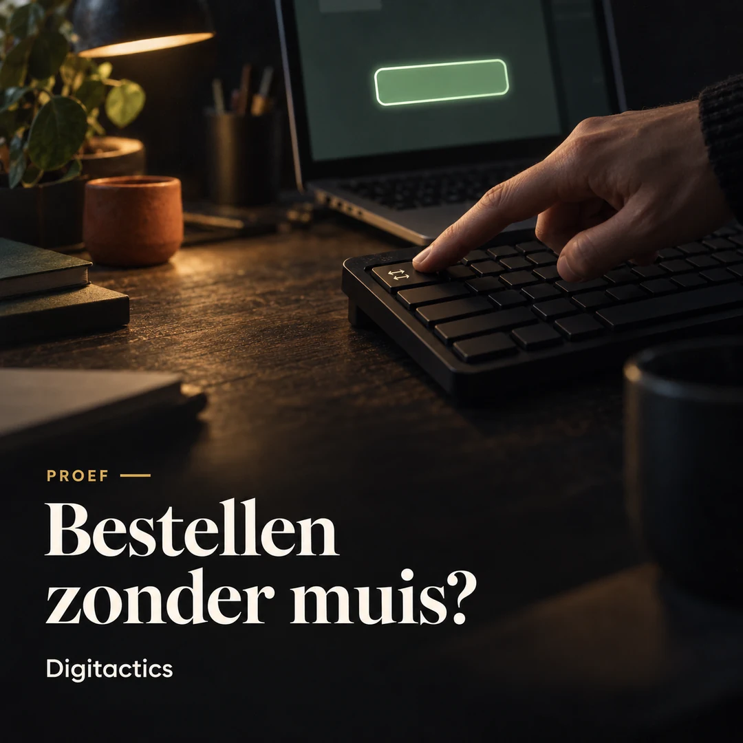 Omslagbeeld bij het artikel Kan iemand zonder muis bij jou bestellen?