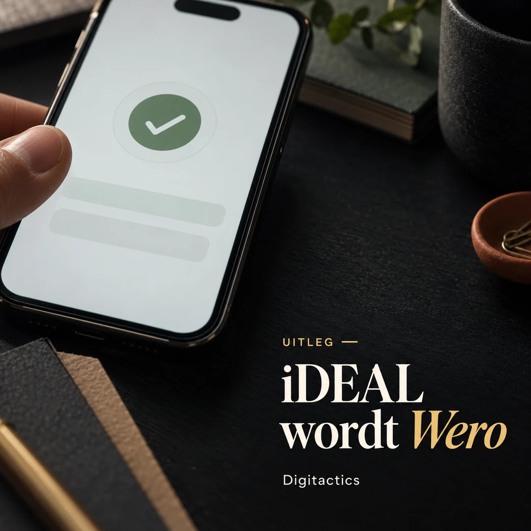 Omslagbeeld bij het artikel iDEAL wordt Wero. Wat je als webshop echt moet doen